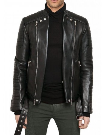 Laverapelle Men's Genuine Lambskin Leather Jacket (fencing Jacket) - 1501356 Laverapelle Men's Genuine Lambskin Leather Jacket (fencing Jacket) - 1501356