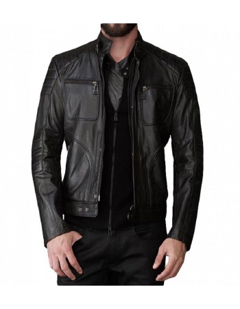 Laverapelle Men's Genuine Lambskin Leather Jacket (Fencing Jacket) - 1501366 Laverapelle Men's Genuine Lambskin Leather Jacket (Fencing Jacket) - 1501366