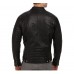 Laverapelle Men's Genuine Lambskin Leather Jacket (Racer Jacket) - 1501026