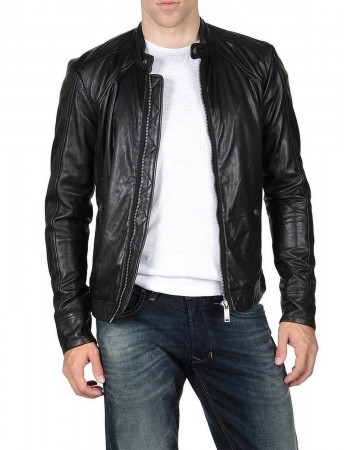 Laverapelle Men's Genuine Lambskin Leather Jacket (Classic Jacket) - 1501011 Laverapelle Men's Genuine Lambskin Leather Jacket (Classic Jacket) - 1501011