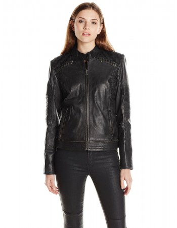 Laverapelle Women's Genuine Lambskin Leather Jacket (Fencing Jacket) - 1521761 Laverapelle Women's Genuine Lambskin Leather Jacket (Fencing Jacket) - 1521761