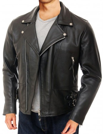 Laverapelle Men's Genuine Lambskin Leather Jacket (Double Rider Jacket) - 1501104