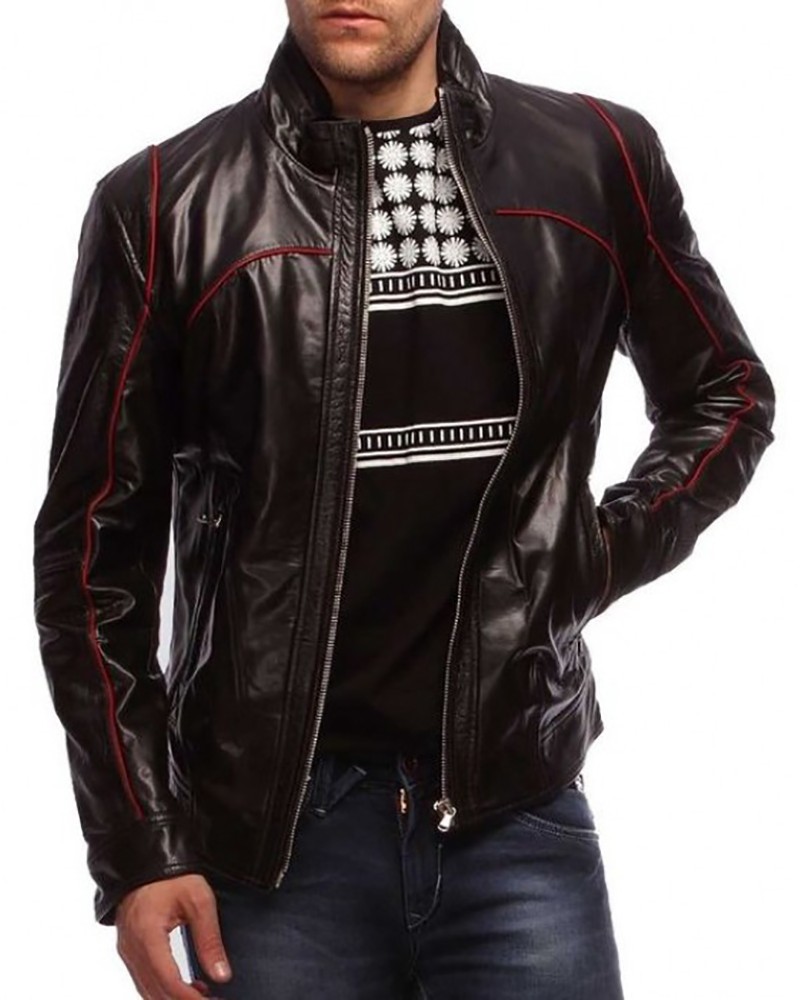 Laverapelle Men's Genuine Lambskin Leather Jacket (Racer Jacket) - 1501441 Laverapelle Men's Genuine Lambskin Leather Jacket (Racer Jacket) - 1501441