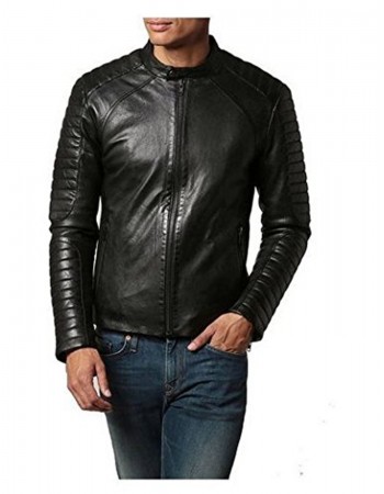 Laverapelle Men's Genuine Lambskin Leather Jacket (Fencing Jacket) - 1501417 Laverapelle Men's Genuine Lambskin Leather Jacket (Fencing Jacket) - 1501417
