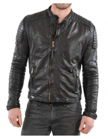 Laverapelle Men's Genuine Lambskin Leather Jacket (Fencing Jacket) - 1501352 Laverapelle Men's Genuine Lambskin Leather Jacket (Fencing Jacket) - 1501352