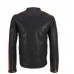 Laverapelle Men's Genuine Lambskin Leather Jacket (Racer Jacket) - 1501485