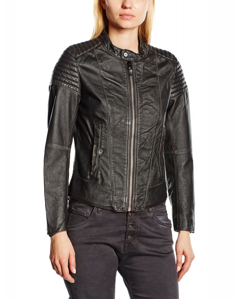 Laverapelle Women's Genuine Lambskin Leather Jacket (Fencing Jacket) - 1521745 Laverapelle Women's Genuine Lambskin Leather Jacket (Fencing Jacket) - 1521745