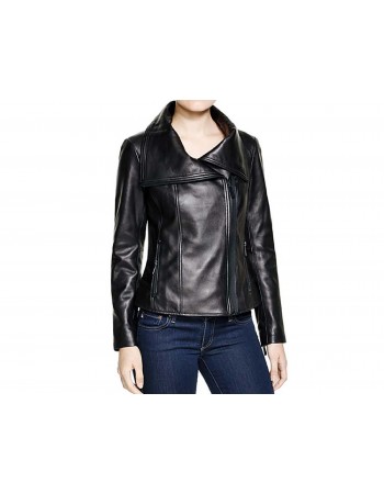 Laverapelle Women's Genuine Lambskin Leather Jacket (Fencing Jacket) - 1521705 Laverapelle Women's Genuine Lambskin Leather Jacket (Fencing Jacket) - 1521705
