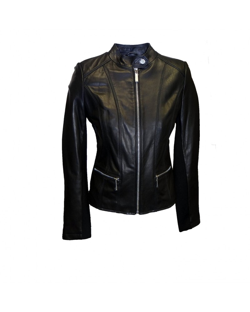 Laverapelle Women's Genuine Lambskin Leather Jacket (Fencing Jacket) - 1521696